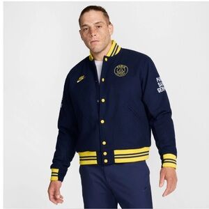 ✔️NWT✔️ NIKE Paris Saint Germain Soccer Varsity Jacket